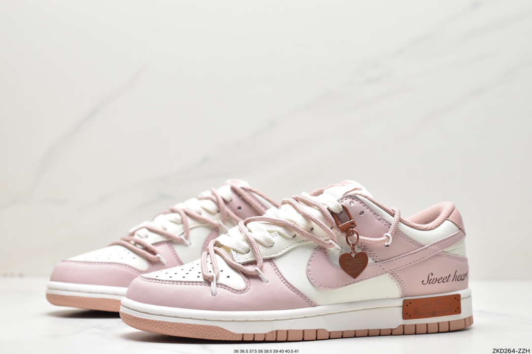 270 Nike SB Dunk Low”Milk White/Pink/Smile”扣篮DD1503-118-4