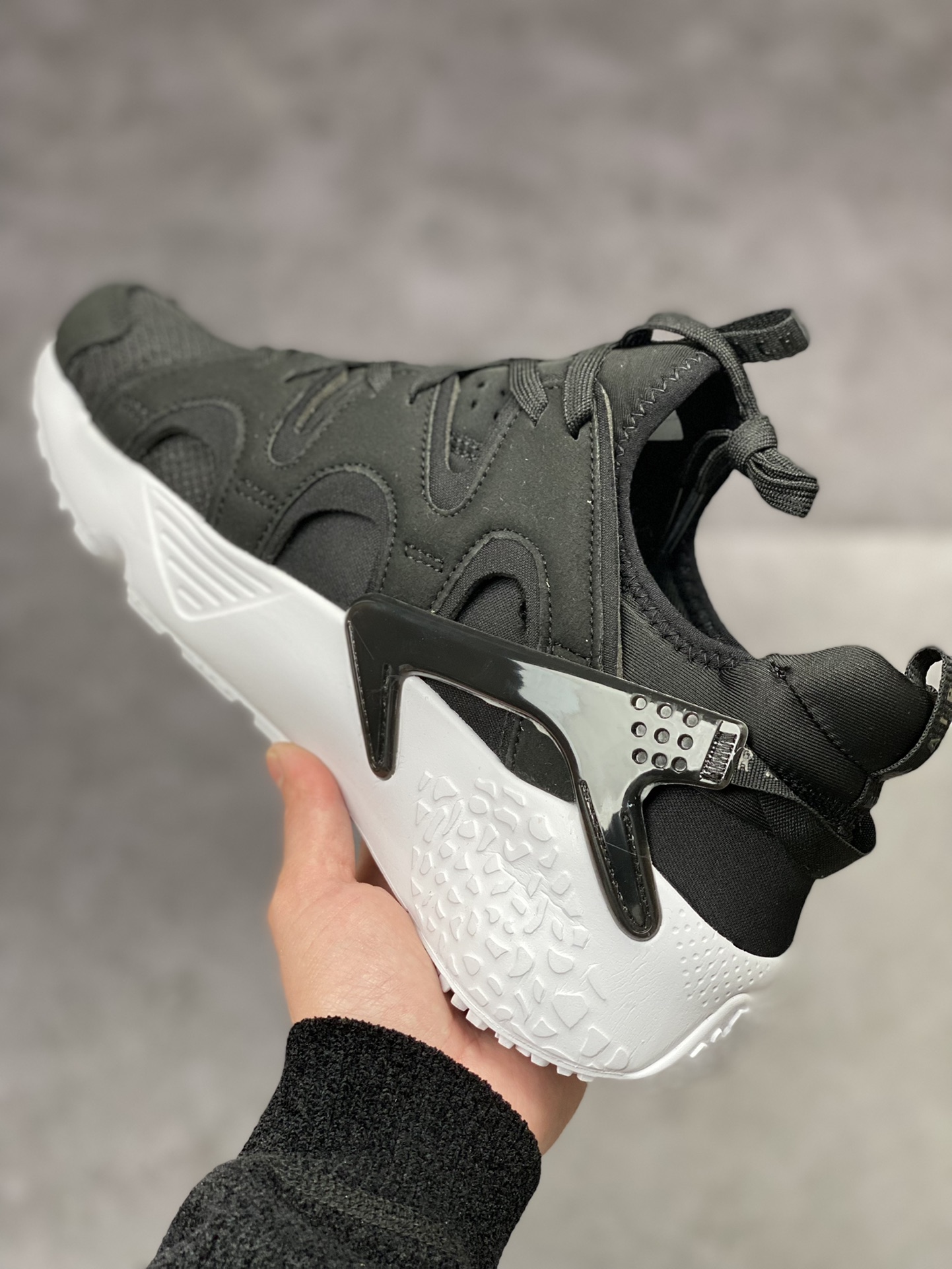 Nike Huarache Wallace pure original version Off-White/Sail neoprene sports and leisure running shoes DQ8031-100