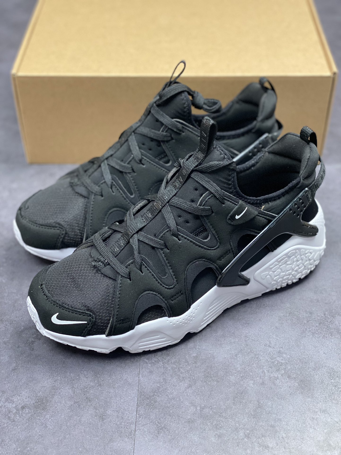 Nike Huarache Wallace pure original version Off-White/Sail neoprene sports and leisure running shoes DQ8031-100