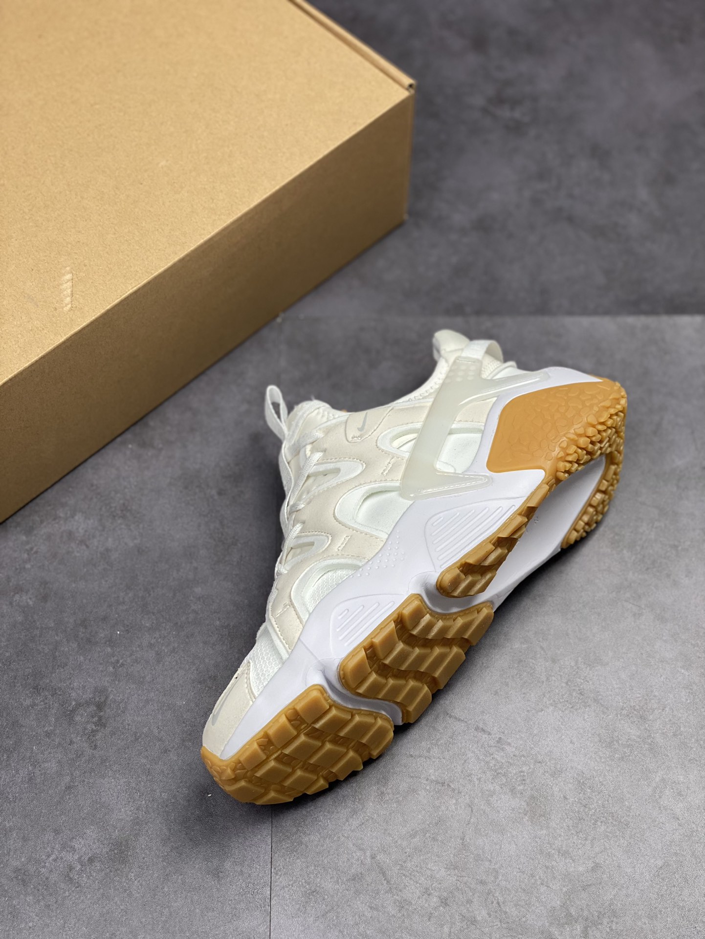 210 Nike Huarache 华莱士 纯原版本 Off-White/Sail 氯丁橡胶运动休闲跑鞋 DQ8031-101