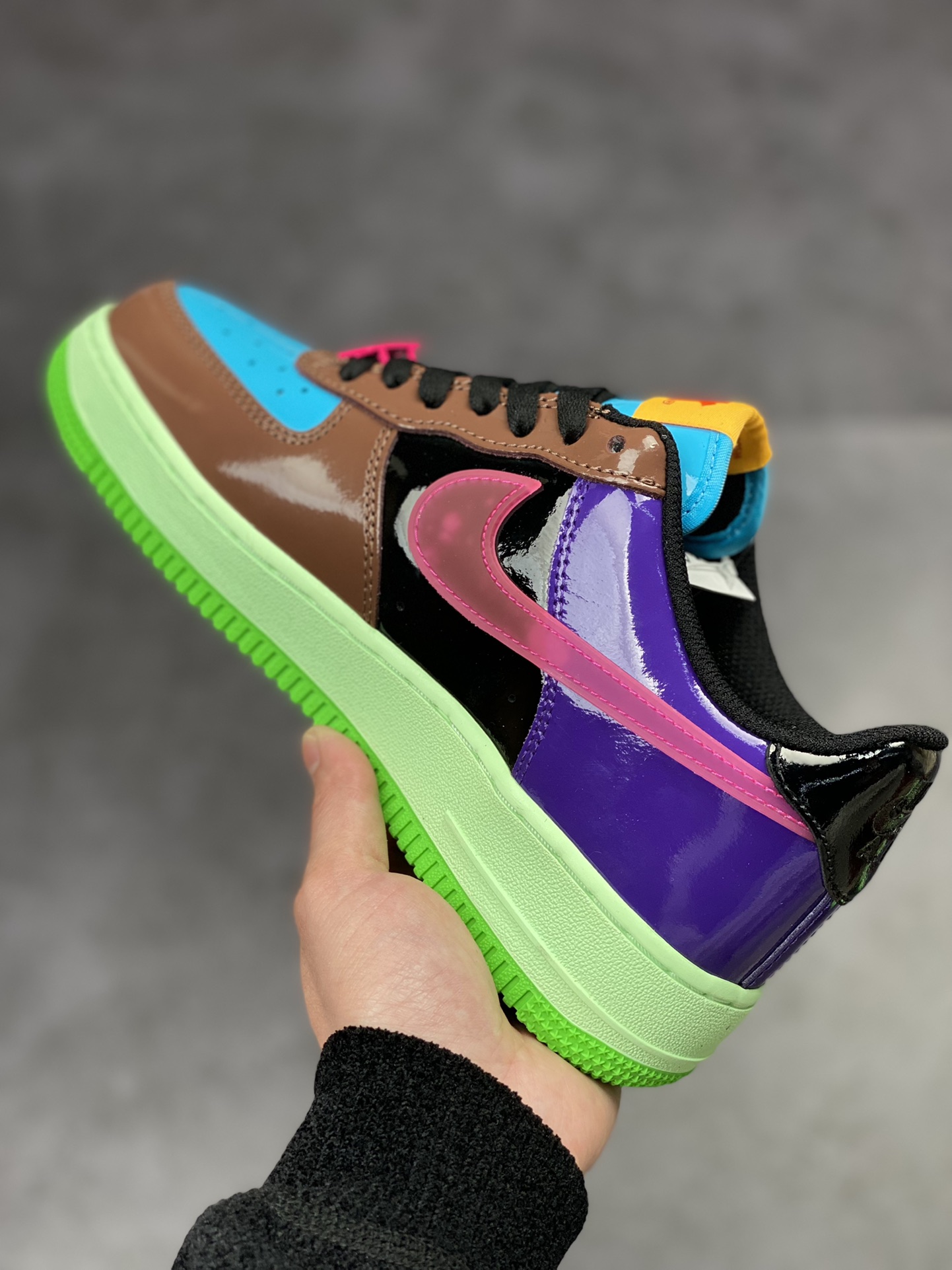230 Nike Air Force 1 Low 07 五道杠彩拼 DV5255-200