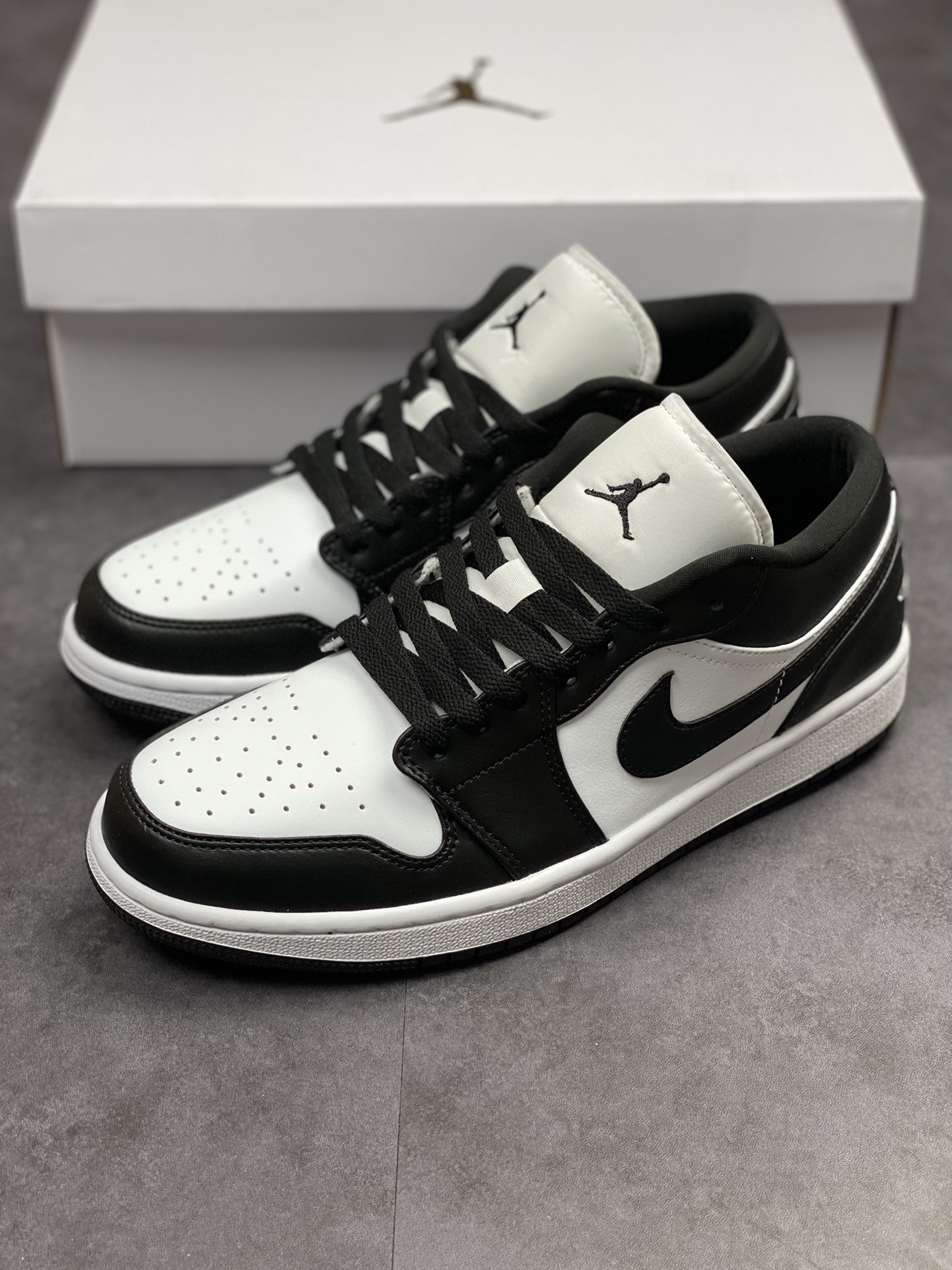 200 Air Jordan 1 Low 黑白熊猫脚趾 AJ1乔1低帮休闲板鞋 DC0774-101