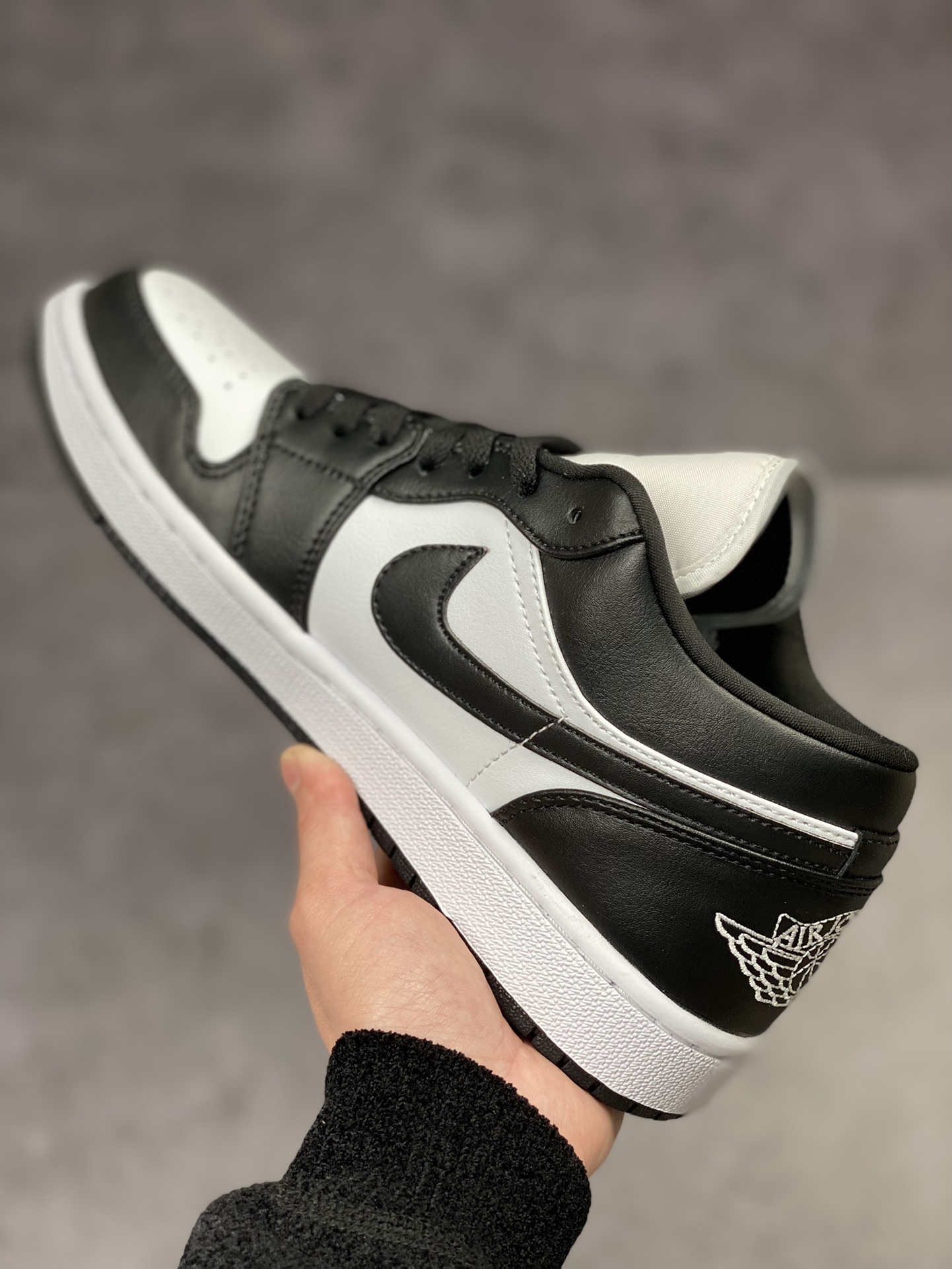 200 Air Jordan 1 Low 黑白熊猫脚趾 AJ1乔1低帮休闲板鞋 DC0774-101