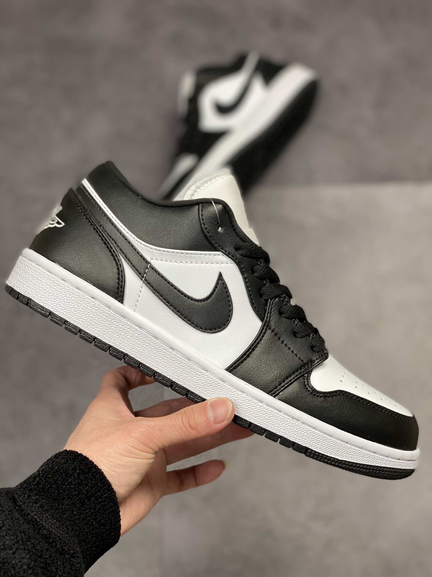 200 Air Jordan 1 Low 黑白熊猫脚趾 AJ1乔1低帮休闲板鞋 DC0774-101