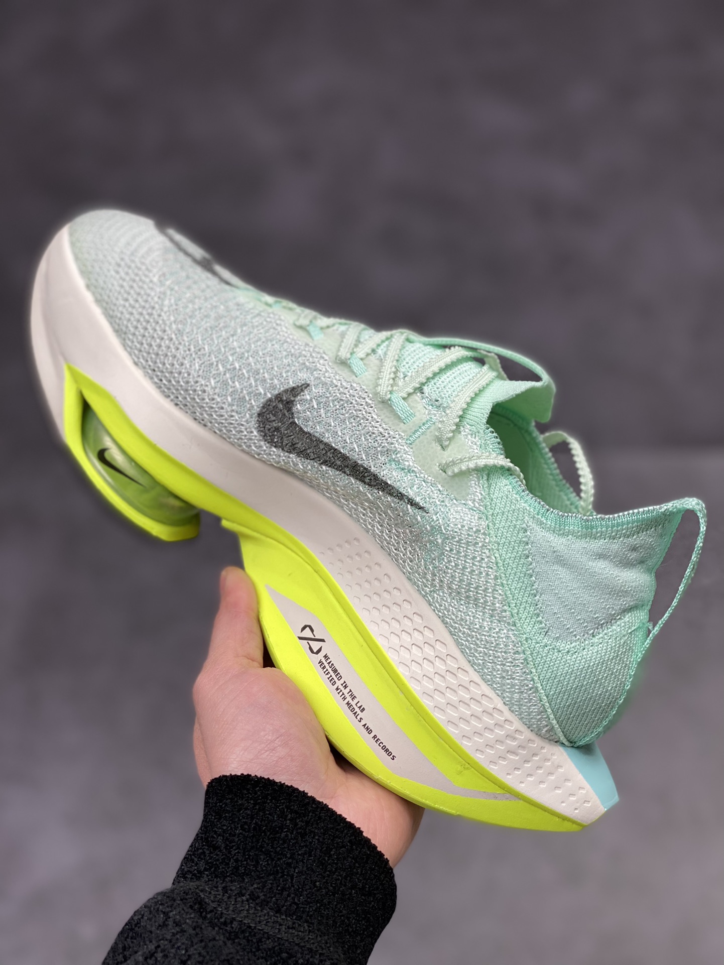 240 Nike Air Zoom Alphafly NEXT% 2 Proto 马拉松3.0高性能跑鞋/白绿 DV9422-300