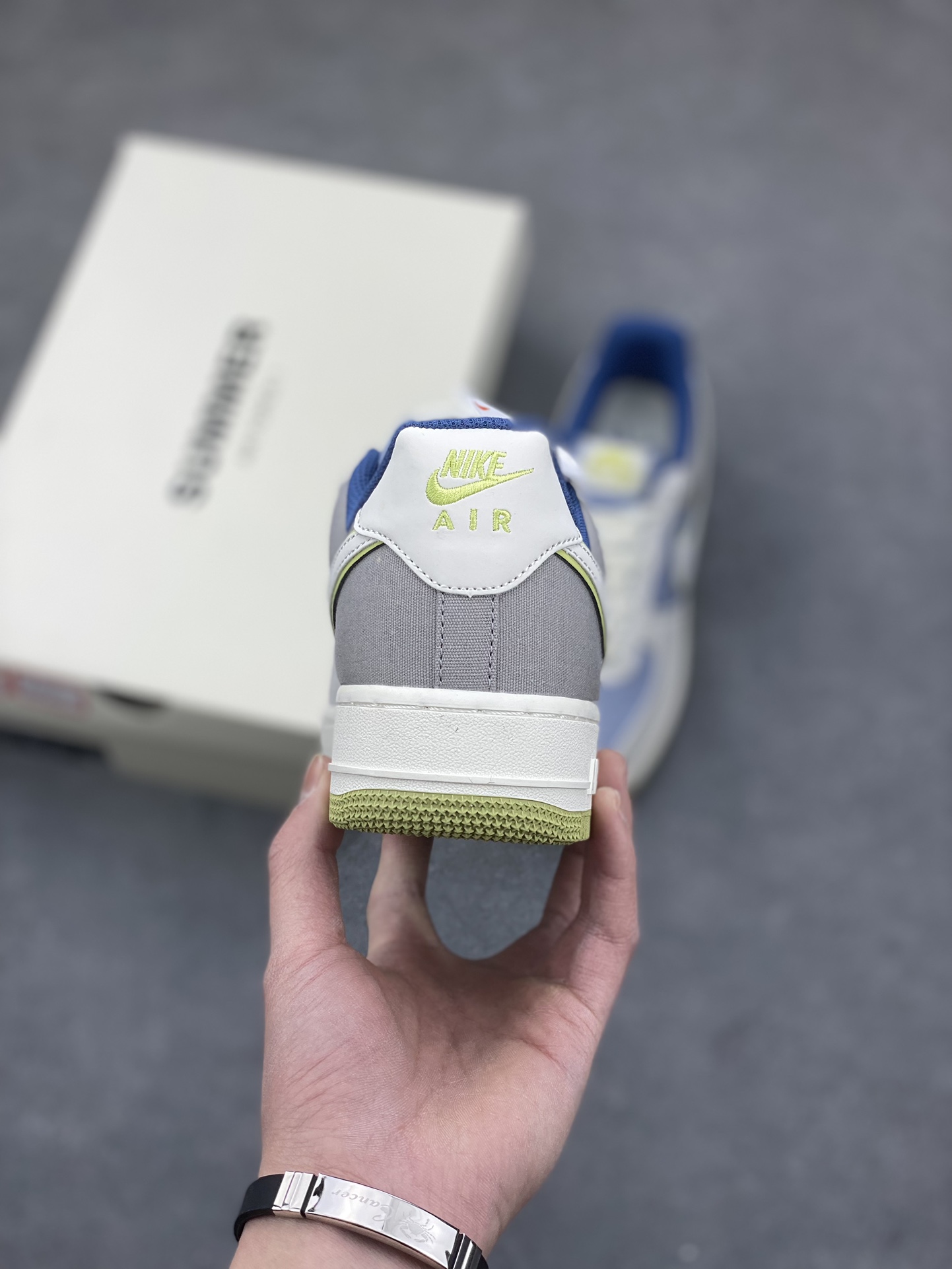 Nike Air Force 1 '07 Low Blue/Green Casual Sneakers - Limited Edition 5 i1677438955 2108 3