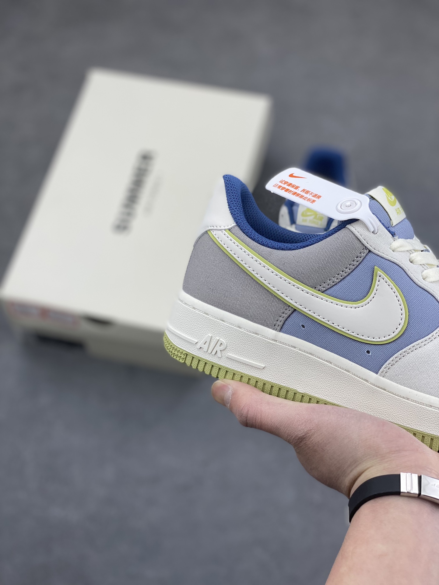 Nike Air Force 1 '07 Low Blue/Green Casual Sneakers - Limited Edition 6 i1677438955 2339 4