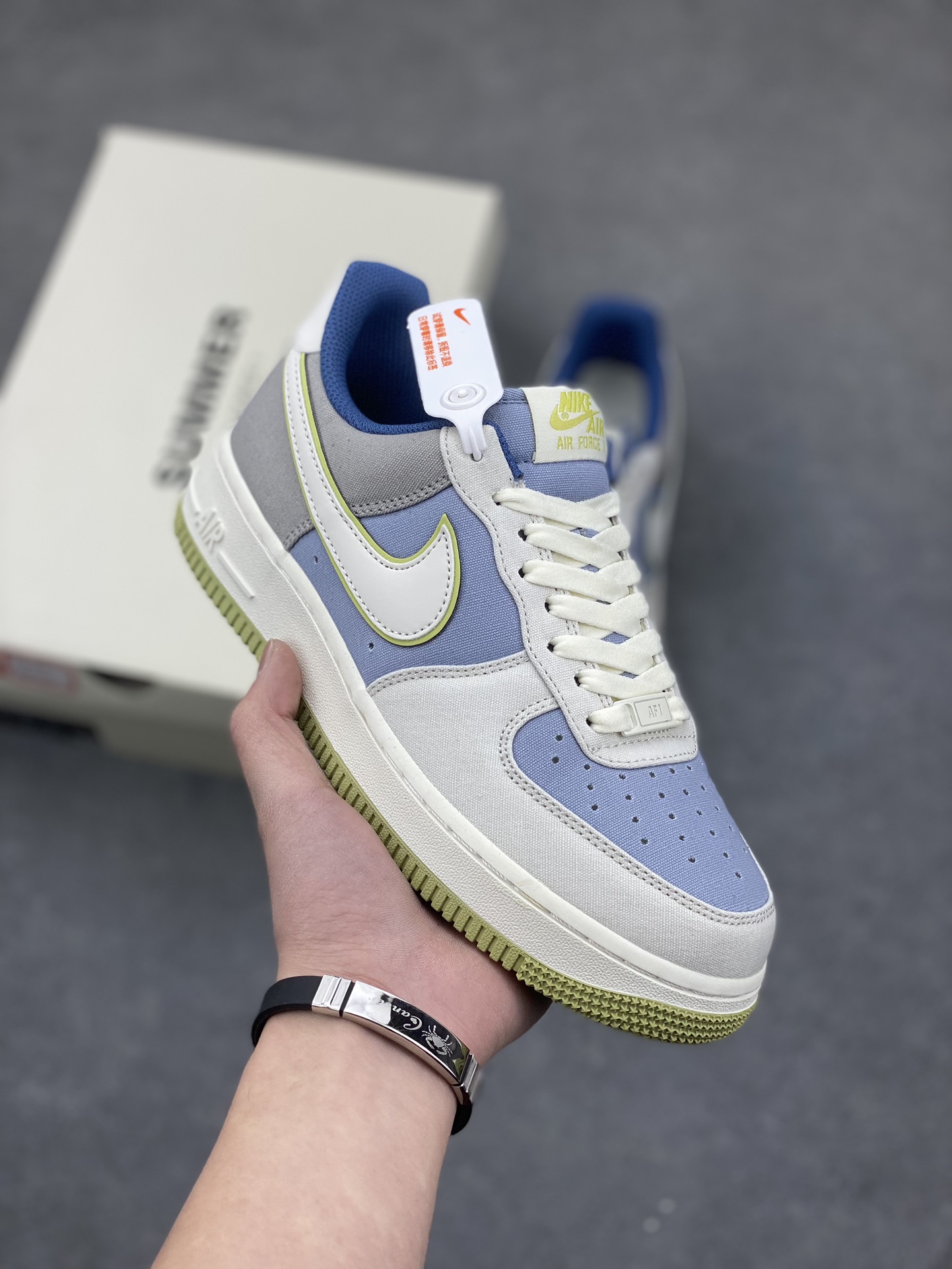 Nike Air Force 1 '07 Low Blue/Green Casual Sneakers - Limited Edition 2 i1677438955 3992 0