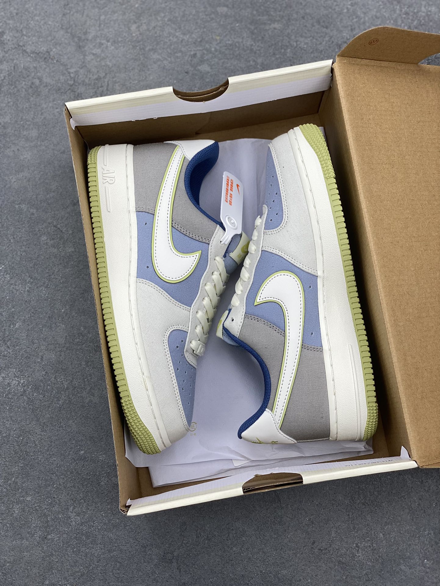 Nike Air Force 1 '07 Low Blue/Green Casual Sneakers - Limited Edition 10 i1677438955 9332 8