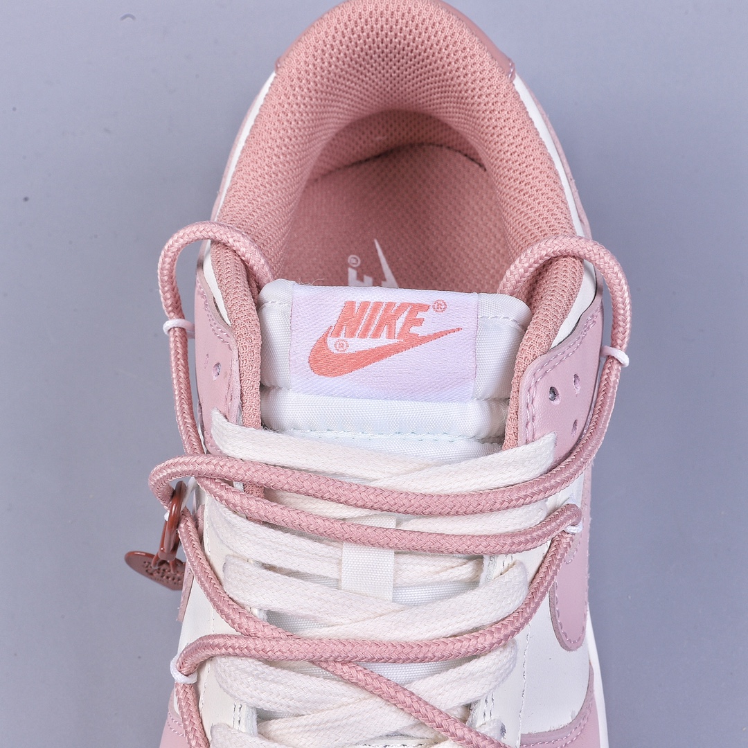300 Nike Dunk Low ESS 定制版 玫瑰粉 复古甜心低帮休闲板鞋DD1503-118