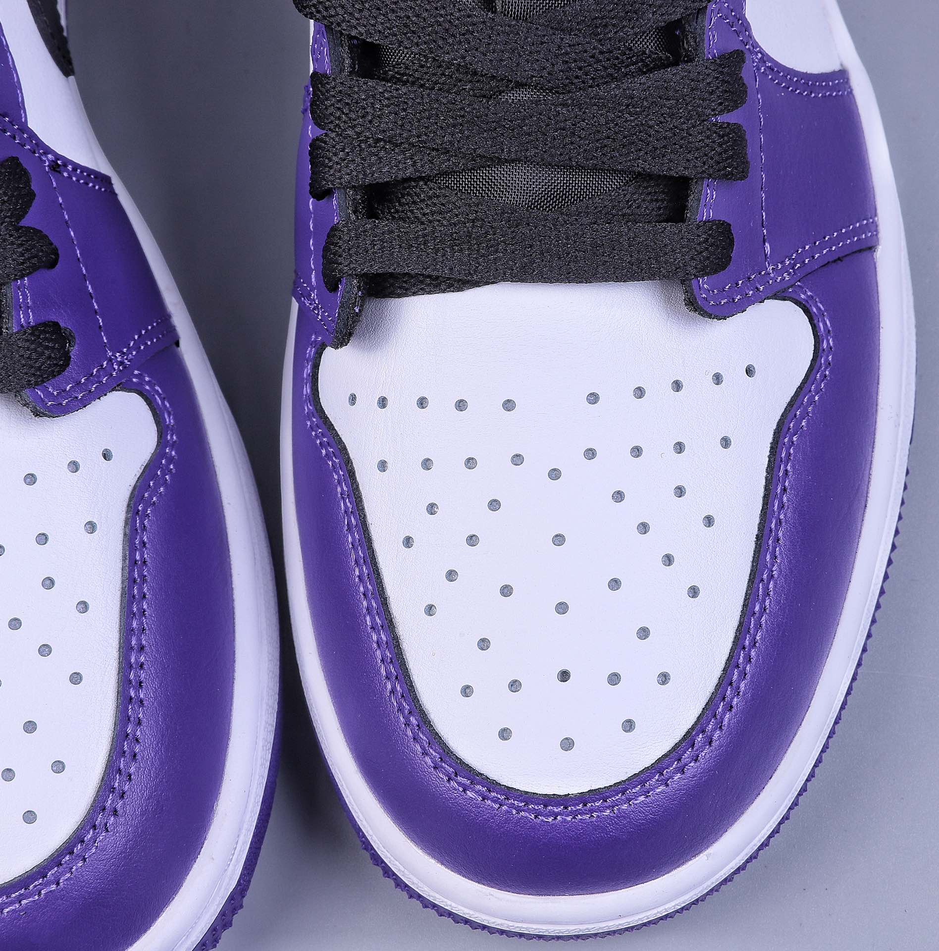 280 DT纯原 Air Jordan 1 Low Golf ”White Purple” AJ1 乔1全新高尔夫版 白紫配色 DD9315-105