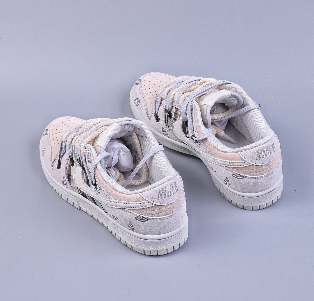 240 Futura x Nike Dunk Low SB联名 腰果花解构绑带滑板鞋 DD8338-001