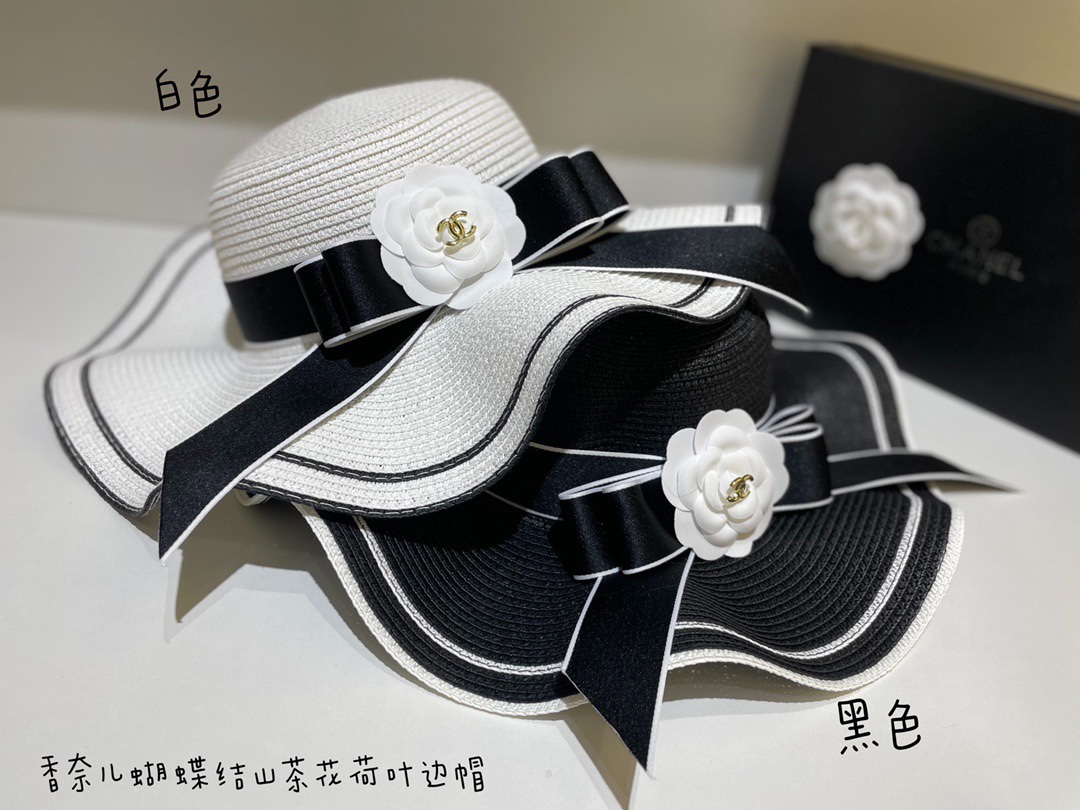 NO:824687,Special price with dust bag. [CHANEL Chanel] 2026 new dome ruffled large-brimmed straw hat, sunshade and easy to match, street travel hat straw hat fisherman hat baseball cap, hat, chanel, chanel, espadrilles, hats19860909特价配防尘袋.【CHANEL香奈儿】2026新款圆顶荷叶边大沿草帽,遮阳又好搭,出街旅行单品帽子草帽渔夫帽棒球帽,帽子,chanel,chanel,espadrilles,hats,hat