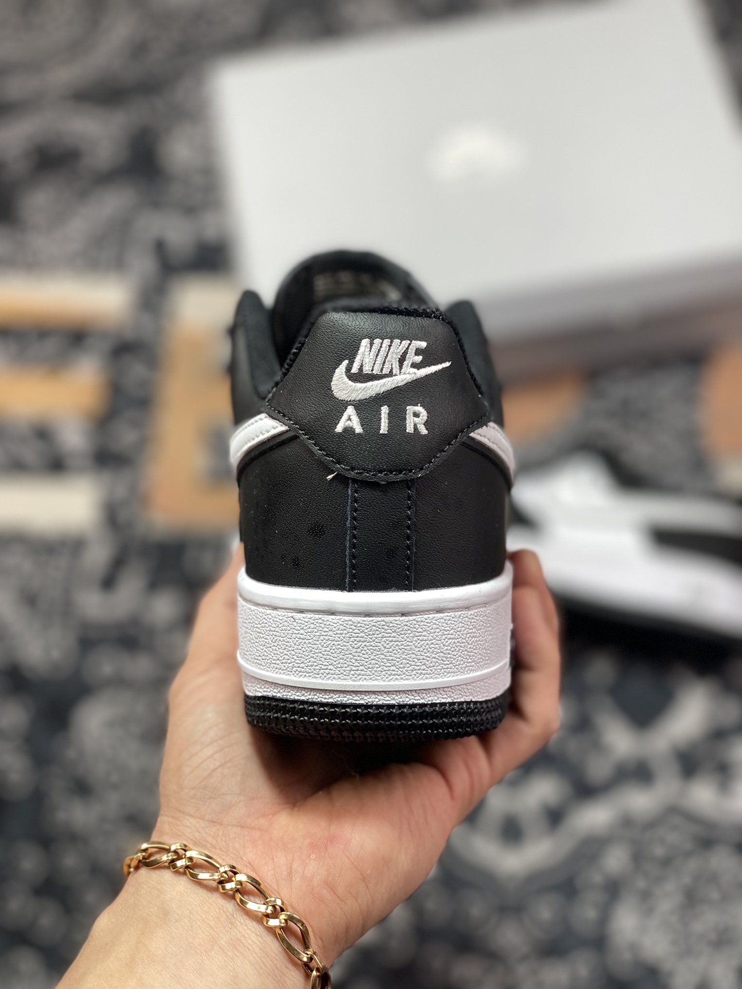 Nike Air Force 1'07 Low”Black/White/Panda”空军一号板鞋“黑白熊猫叠钩”DV0788-001