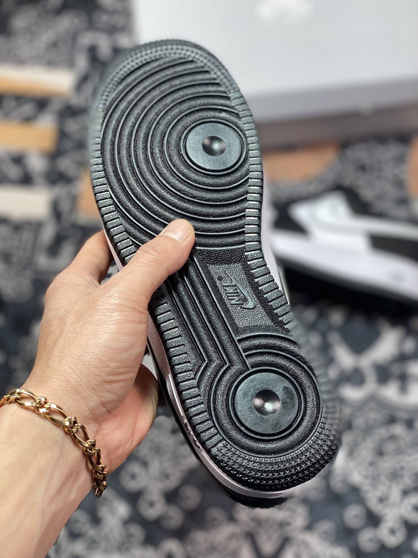 Nike Air Force 1'07 Low”Black/White/Panda”空军一号板鞋“黑白熊猫叠钩”DV0788-001