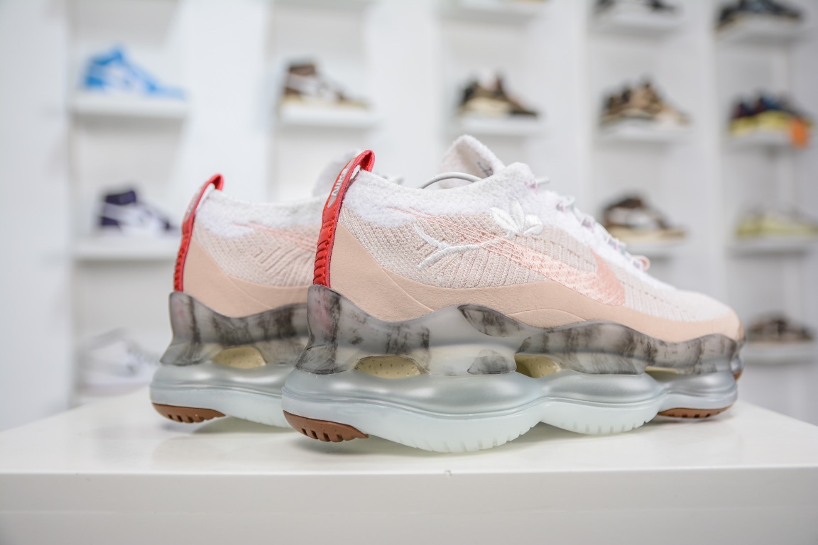 300 纯原Nk Air Max Scorpion Fk 2022大气垫 耐克2022新款全掌次世代气垫跑鞋 FD4339-180
