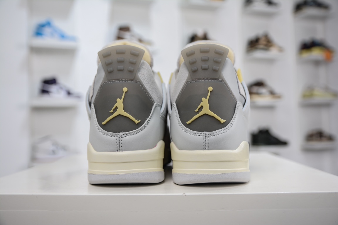380 外贸版Air Jordan AJ4 SE ”Craft” 兔年限定灰兔子 DV3742-021