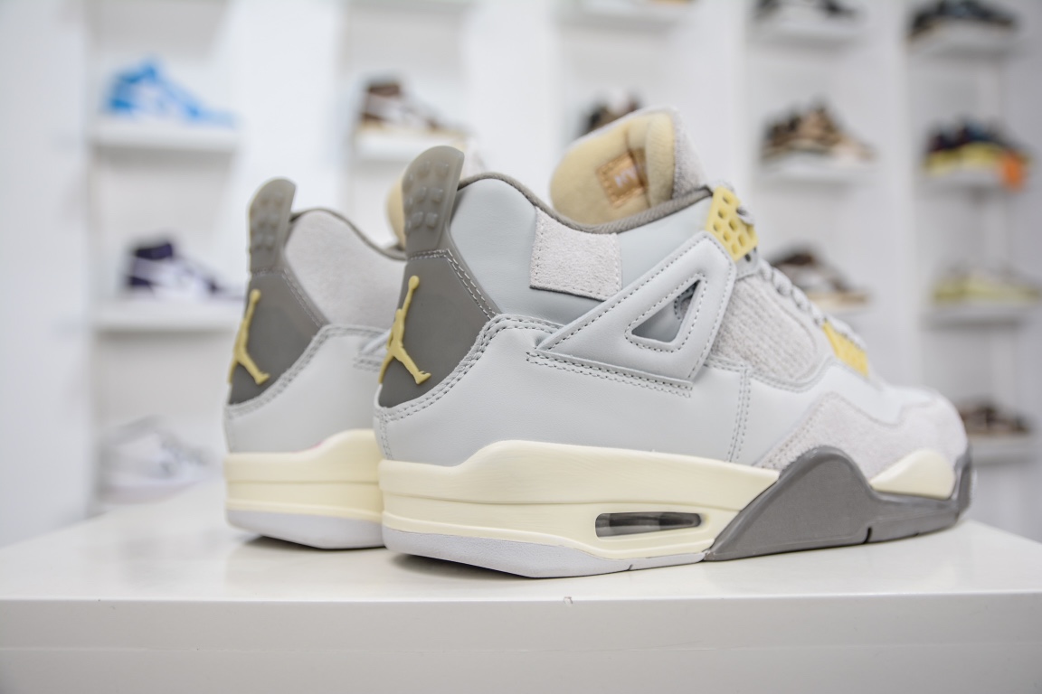 380 外贸版Air Jordan AJ4 SE ”Craft” 兔年限定灰兔子 DV3742-021
