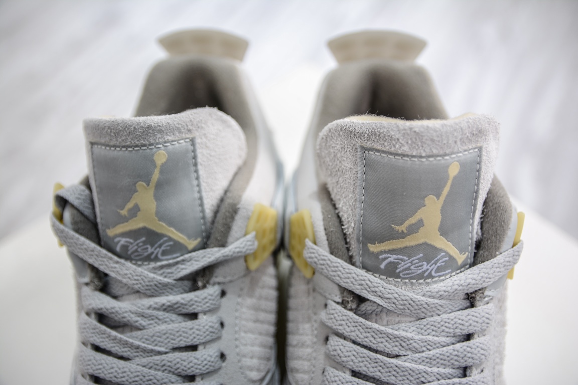 380 外贸版Air Jordan AJ4 SE ”Craft” 兔年限定灰兔子 DV3742-021