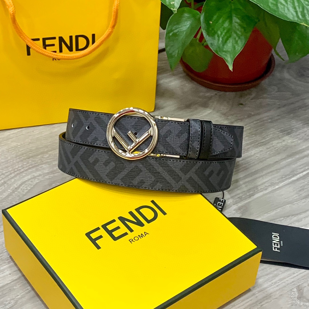 FENDI/芬迪宽35mm原单进口双