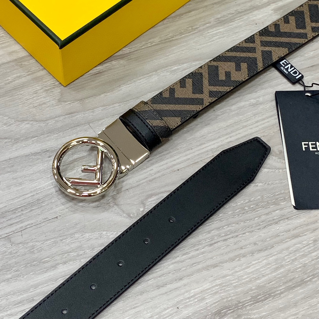 FENDI/芬迪宽35mm原单进口双