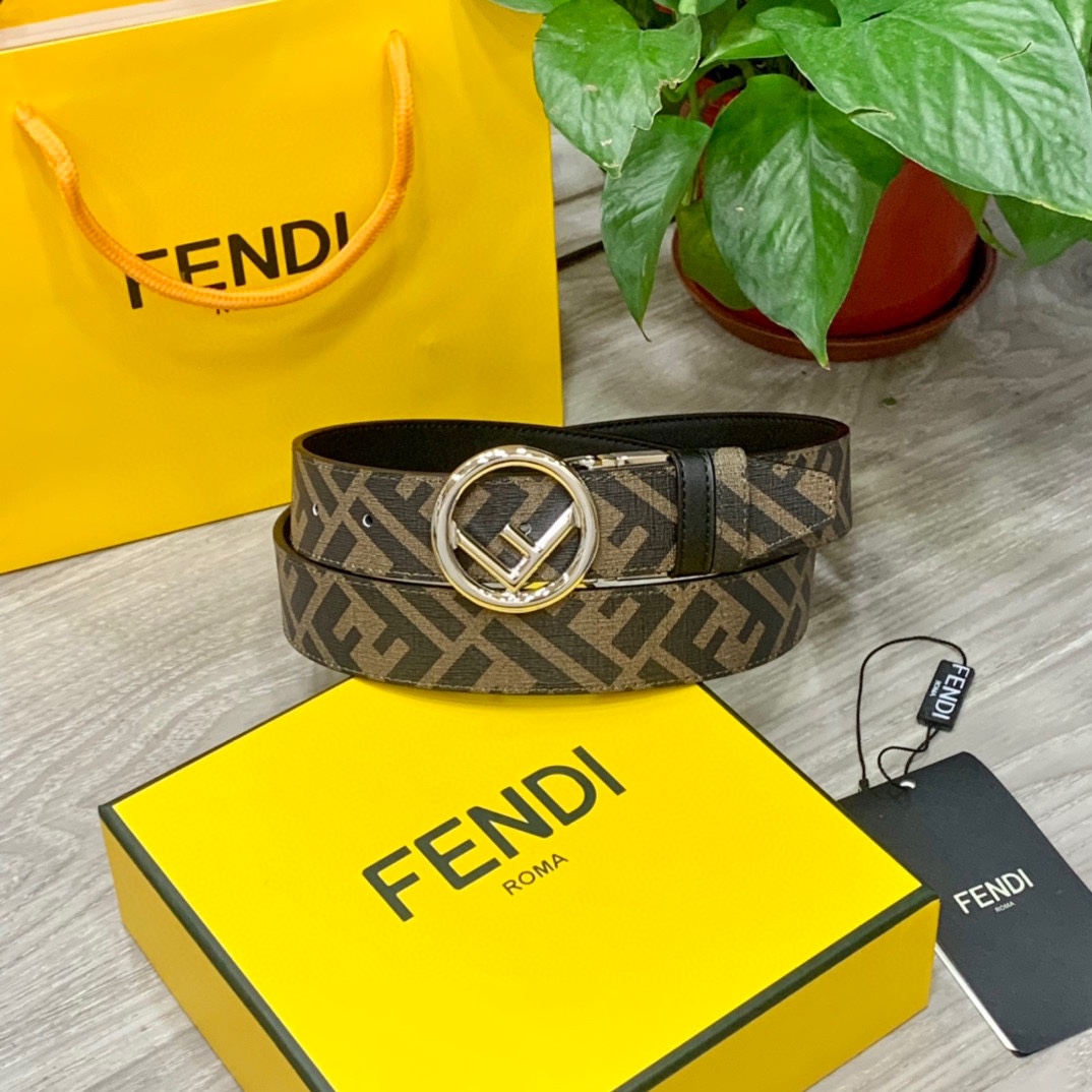 FENDI/芬迪宽35mm原单进口双