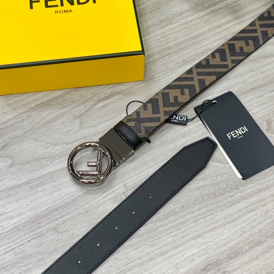 FENDI/芬迪宽35mm原单进口双