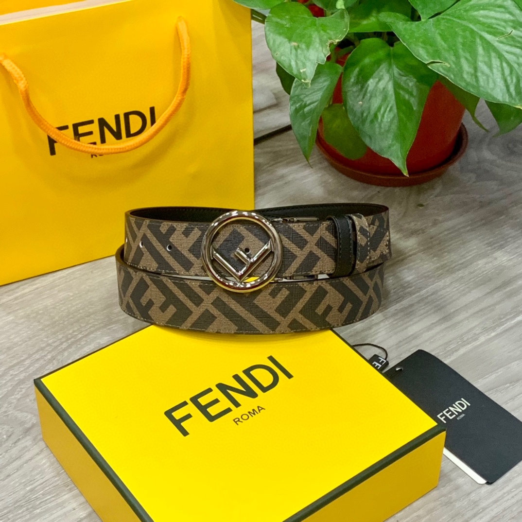 FENDI/芬迪宽35mm原单进口双