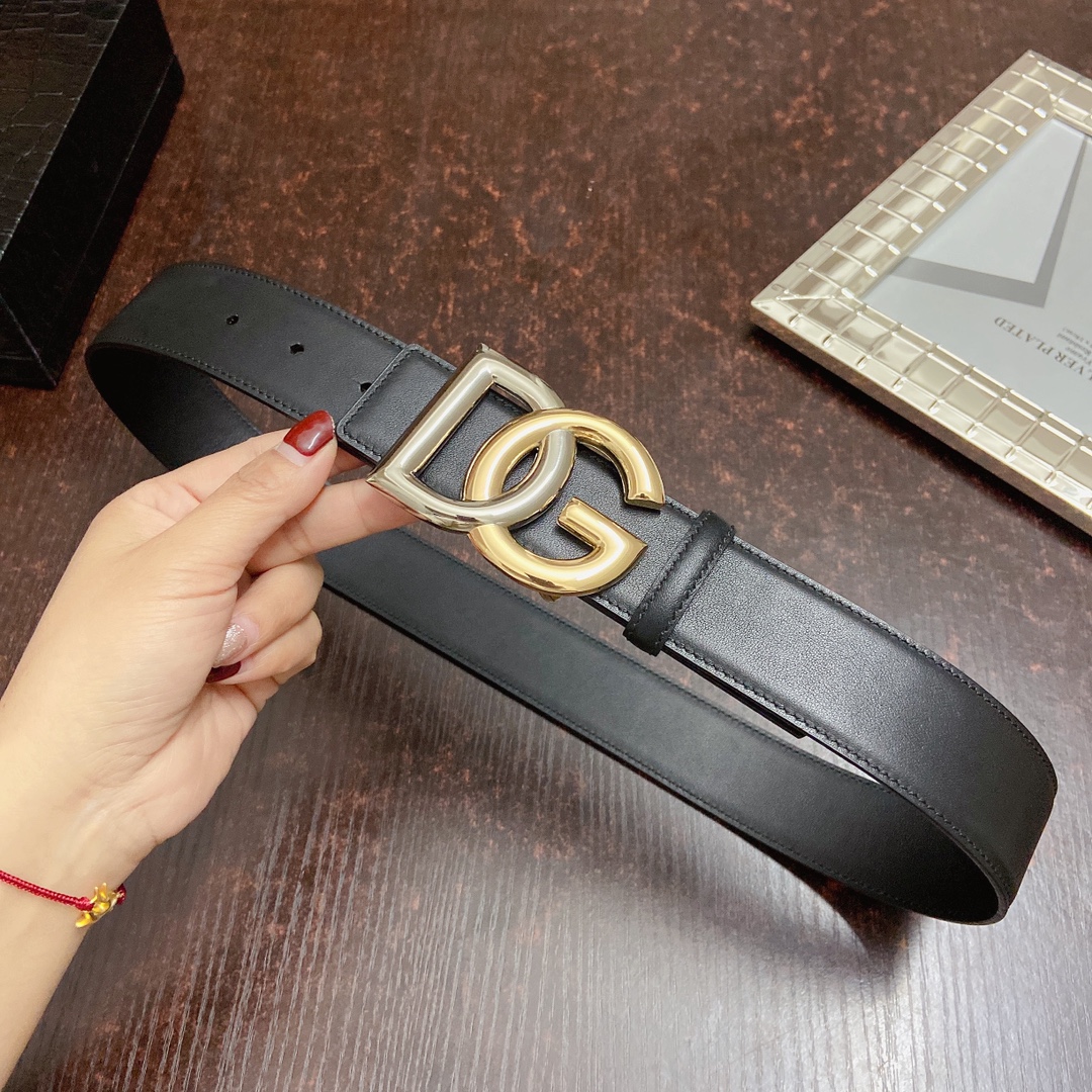 D&G杜嘉班纳官网新款.双面头层小牛