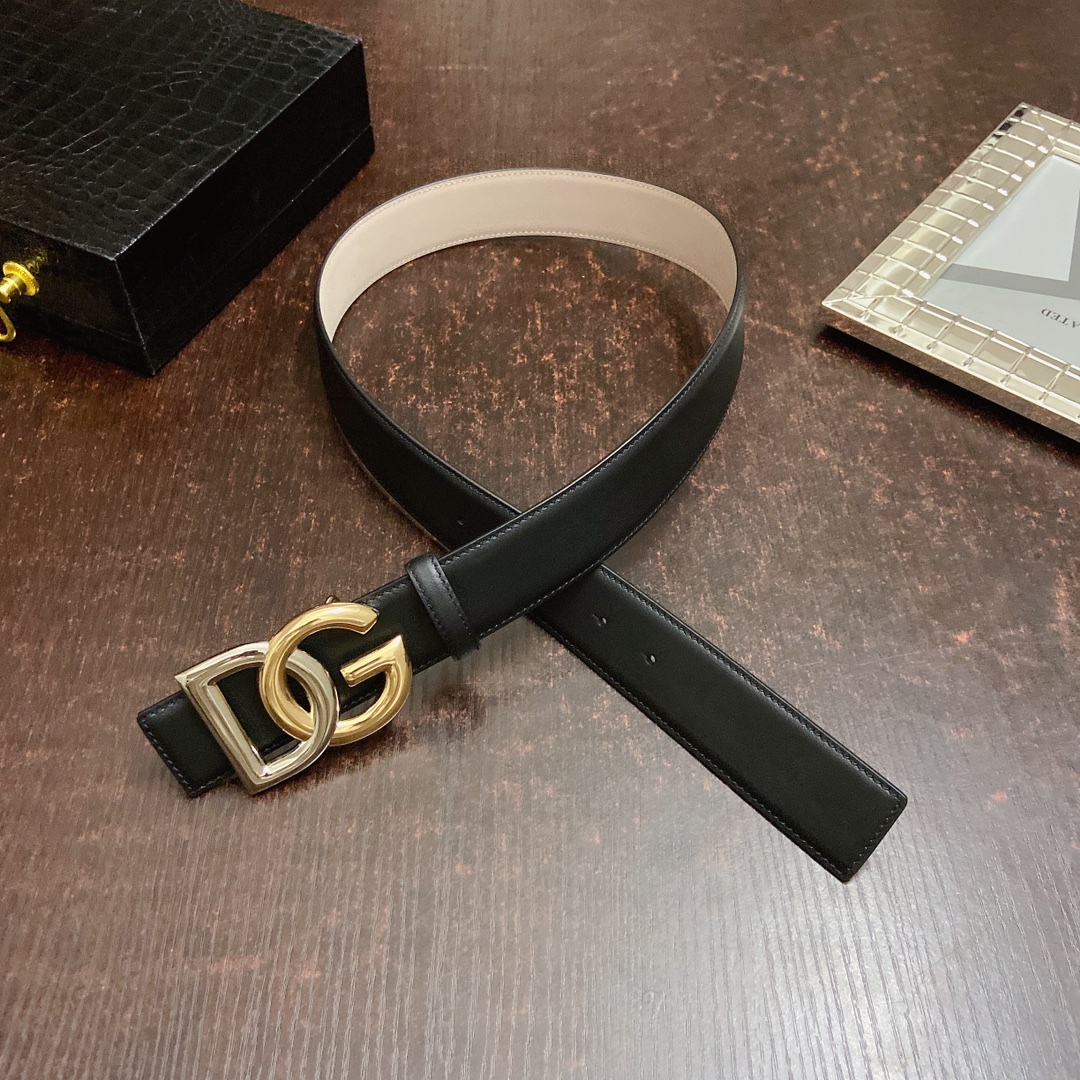 D&G杜嘉班纳官网新款.双面头层小牛