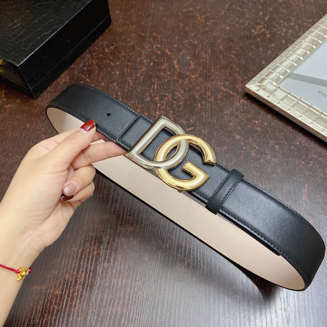 D&G杜嘉班纳官网新款.双面头层小牛