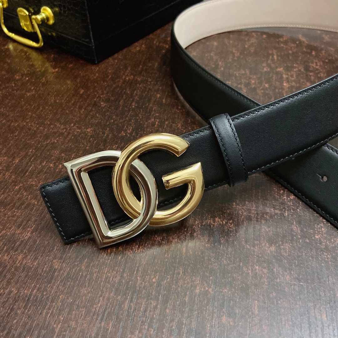 D&G杜嘉班纳官网新款.双面头层小牛