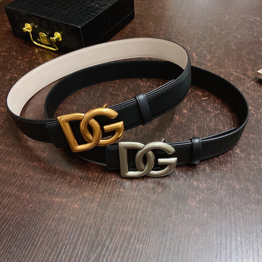 D&G杜嘉班纳官网新款.双面头层小牛