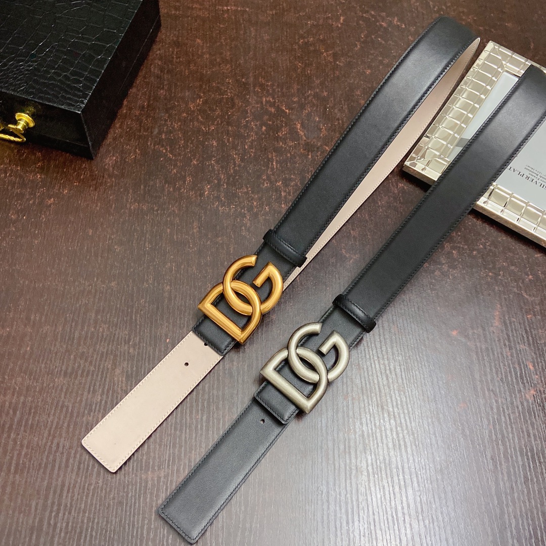 D&G杜嘉班纳官网新款.双面头层小牛