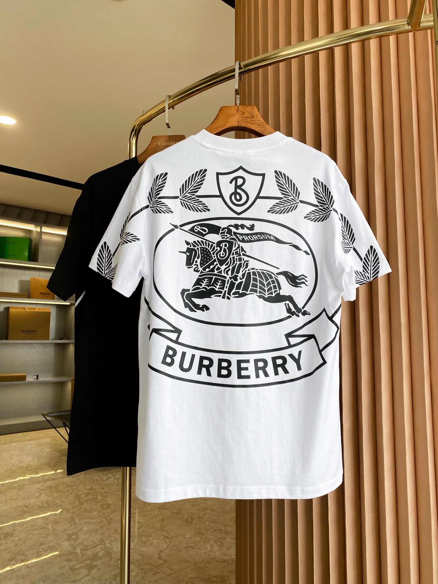 Burberry BBR 巴宝莉 战马马术骑士印花棉质 丁 短袖恤衫BUR王牌尖货