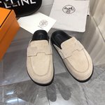 Same as Original
 Hermes Shoes Half Slippers Sheepskin TPU Summer Collection