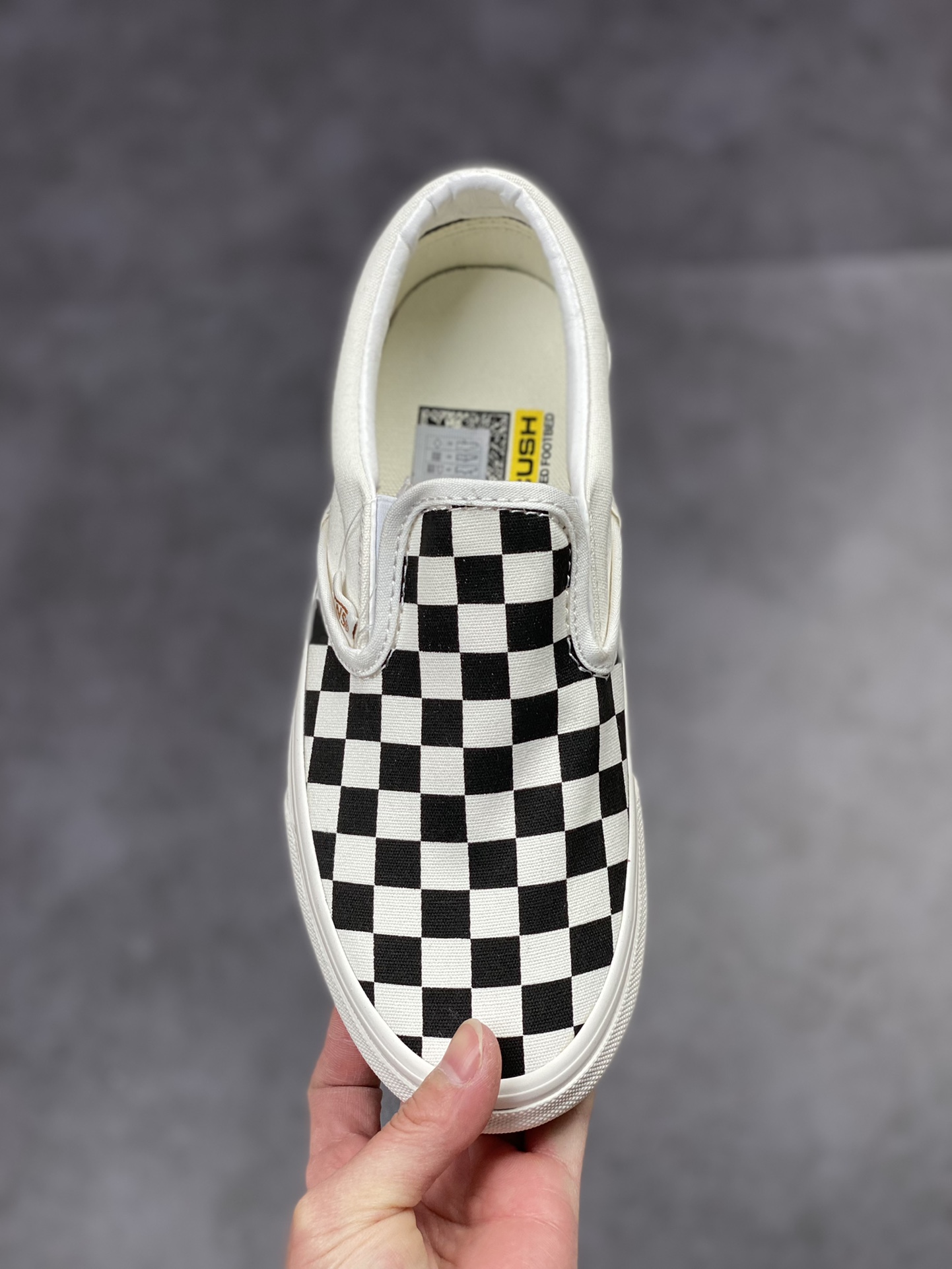 120 Vans范斯官方 Slip-on  VR3黑白棋盘格舒适一脚蹬男鞋女鞋帆布鞋