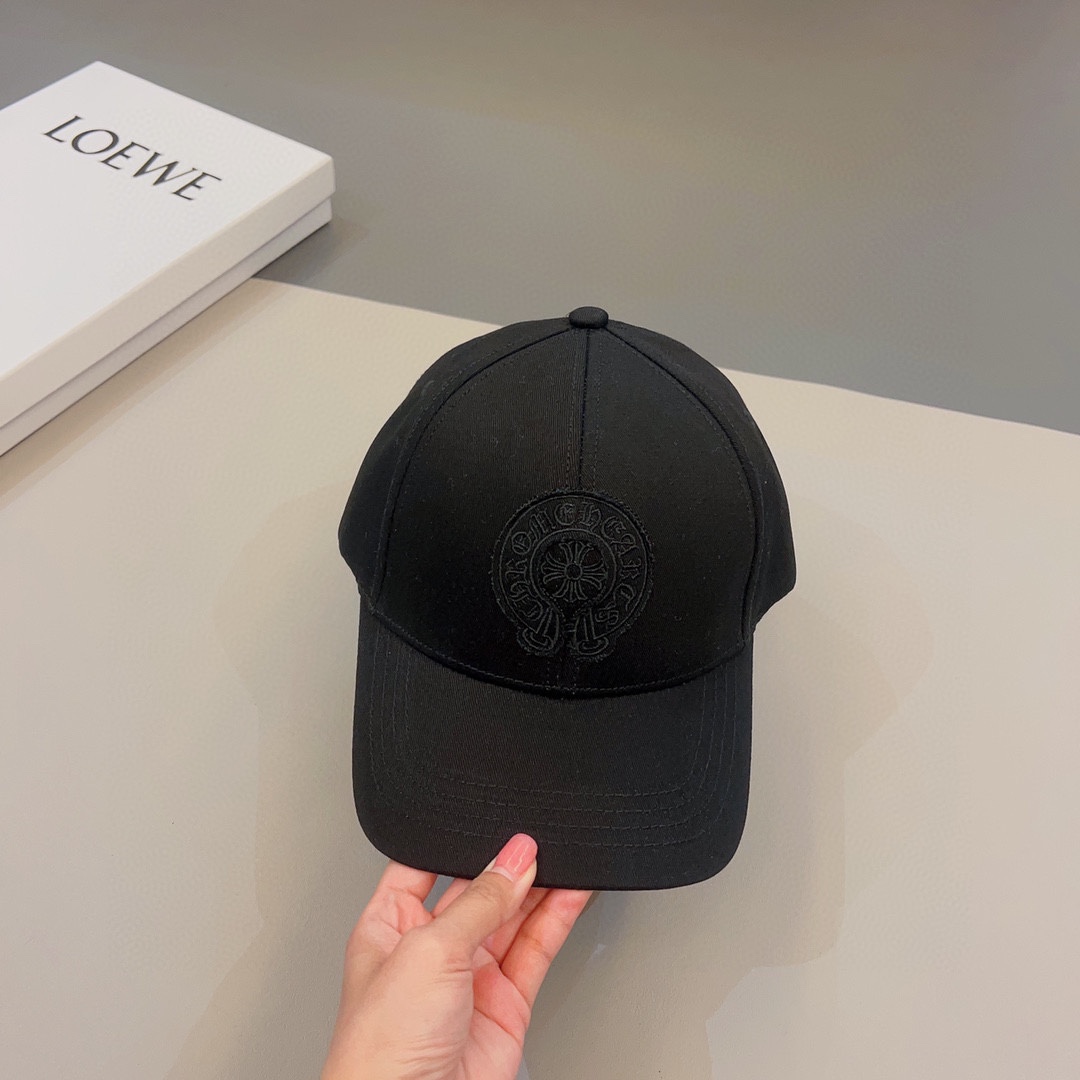 [Chrome Hearts Hats]Crowheart Chrome hearts The style of this hat is really be