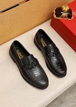Product: Ferragamoo "Ferragamo" casual leather shoes in regular sizes 38-44 (customized by