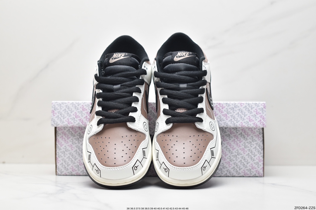 280 官方爆款定制 Nike SB Dunk Low PS5主题 咖啡色 低帮休闲板鞋 PS2363-002