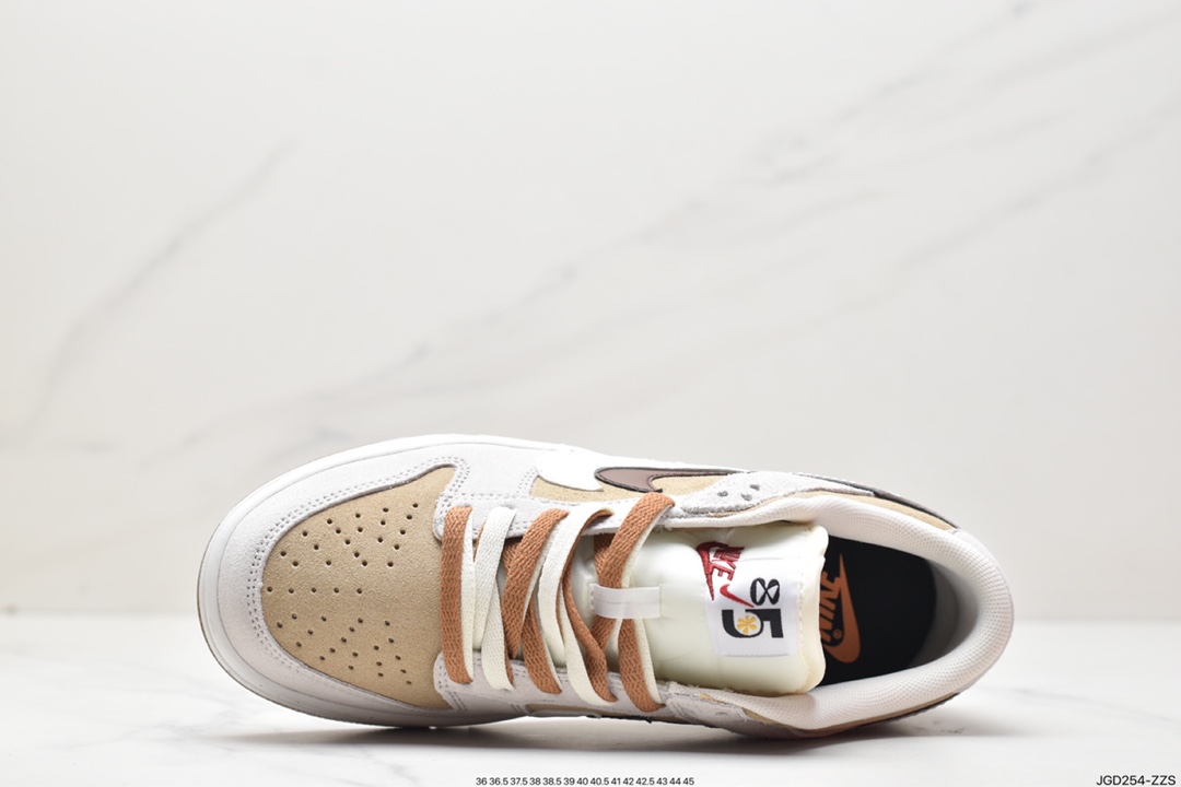 180 SB Dunk Low SE”85 Double Swoosh/Grey/Brown Bear”扣篮系列低帮 DO9457-100
