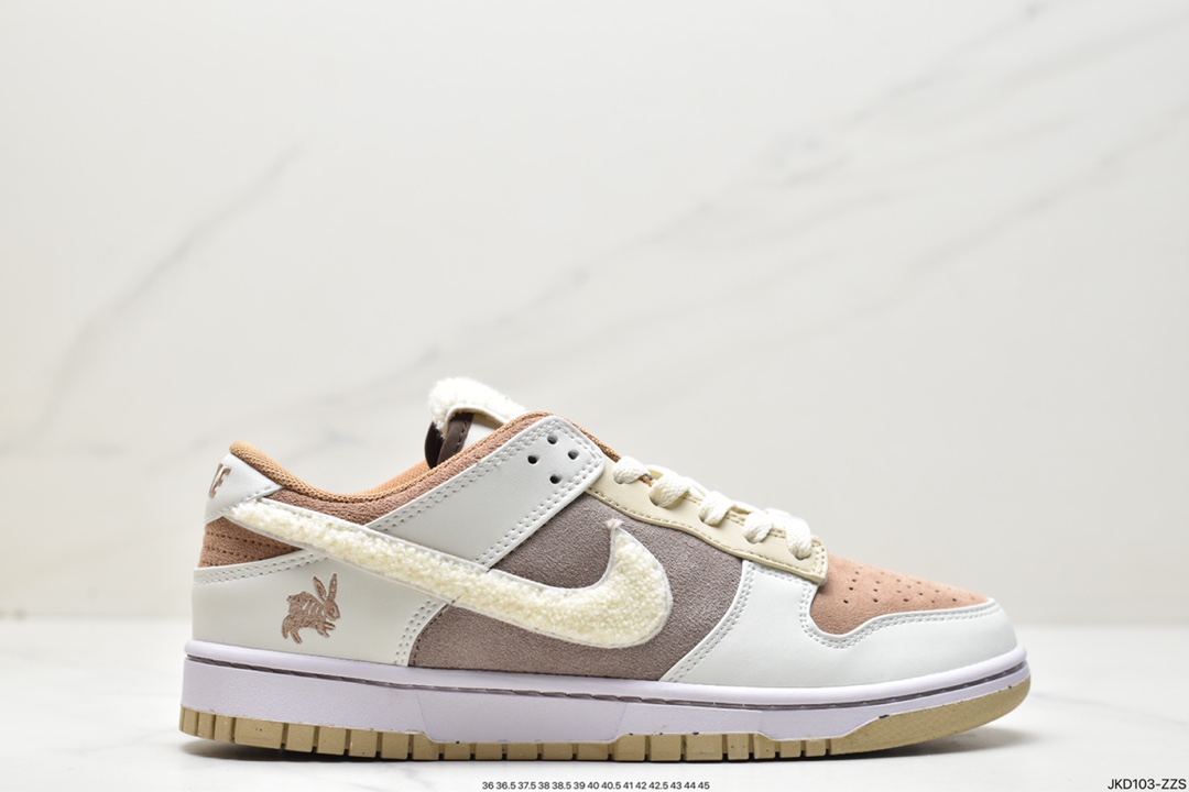 160 Nike SB Dunk Low”Year of the Rabbit”扣篮板鞋“浅棕米白穗兔” FD4203-211