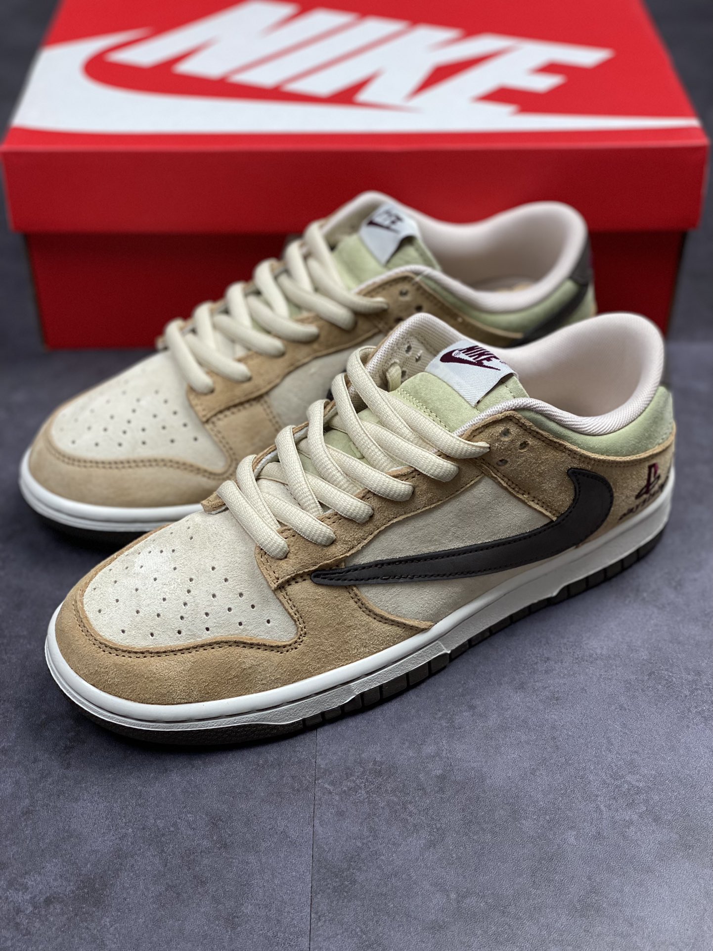 350 Nike SB Dunk Low 小麦棕倒钩 CU1726-666