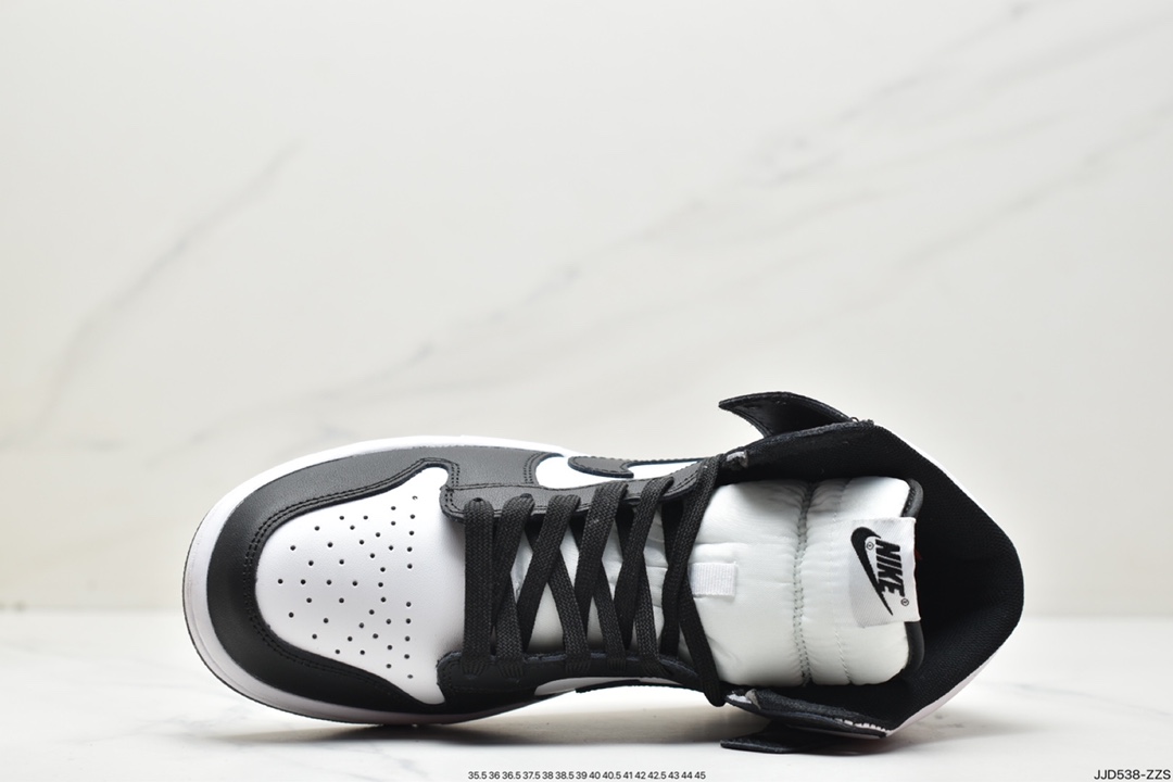 130 耐克Nike Wmns SB Dunk High”Panda”扣篮系列高帮板鞋“黑白熊猫黑标” DD1399-105
