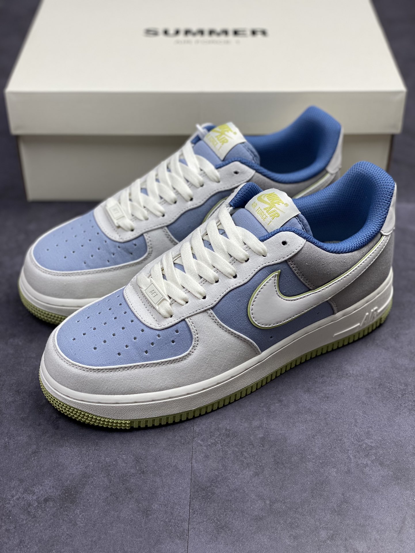 180 Nike Air Force 1 Low 07 灰棕丹宁布DG2296-025