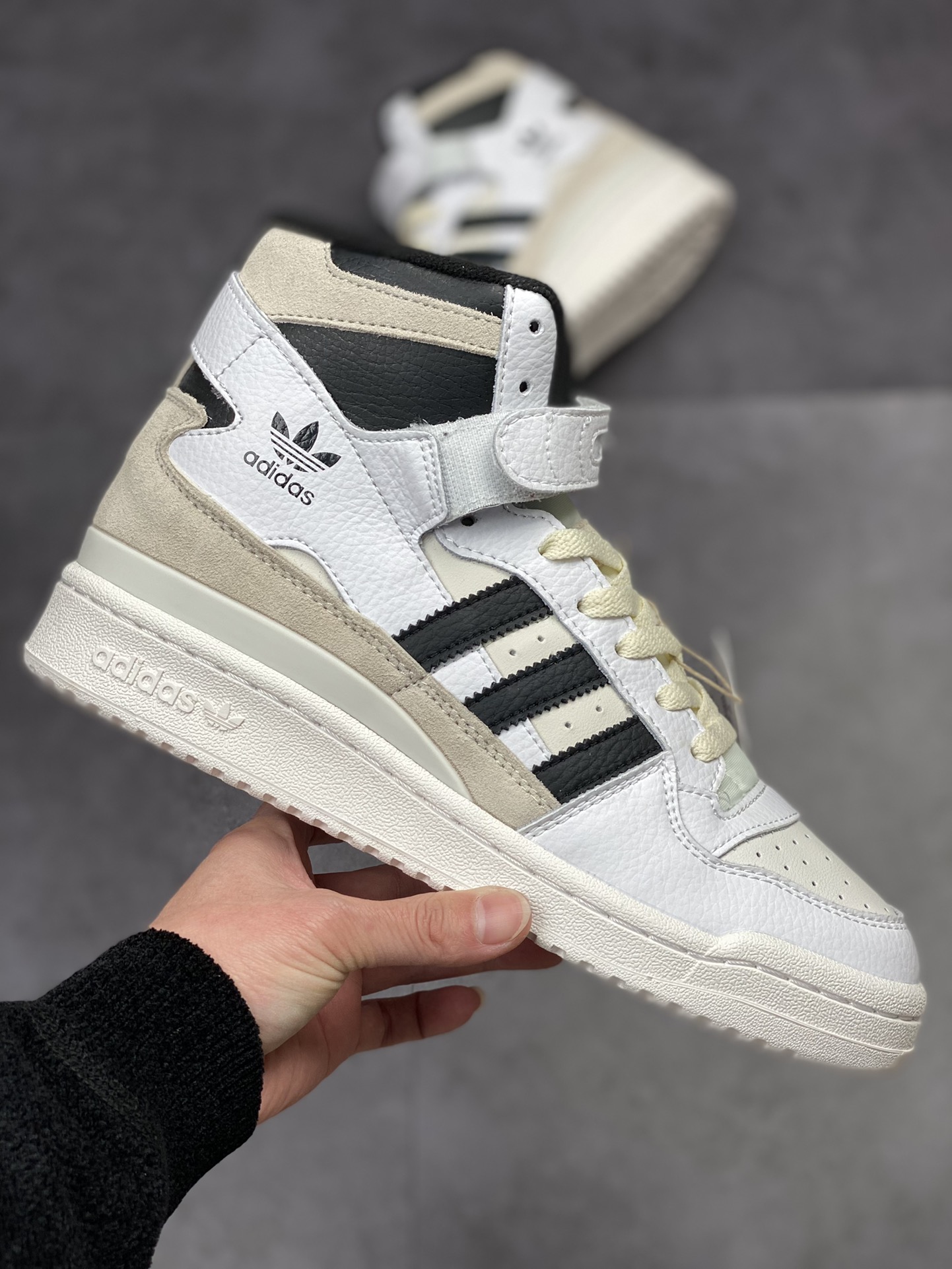 260 海外渠道版  原盒原标 Adidas Forum 84 HIGH三叶草高帮 GY5847