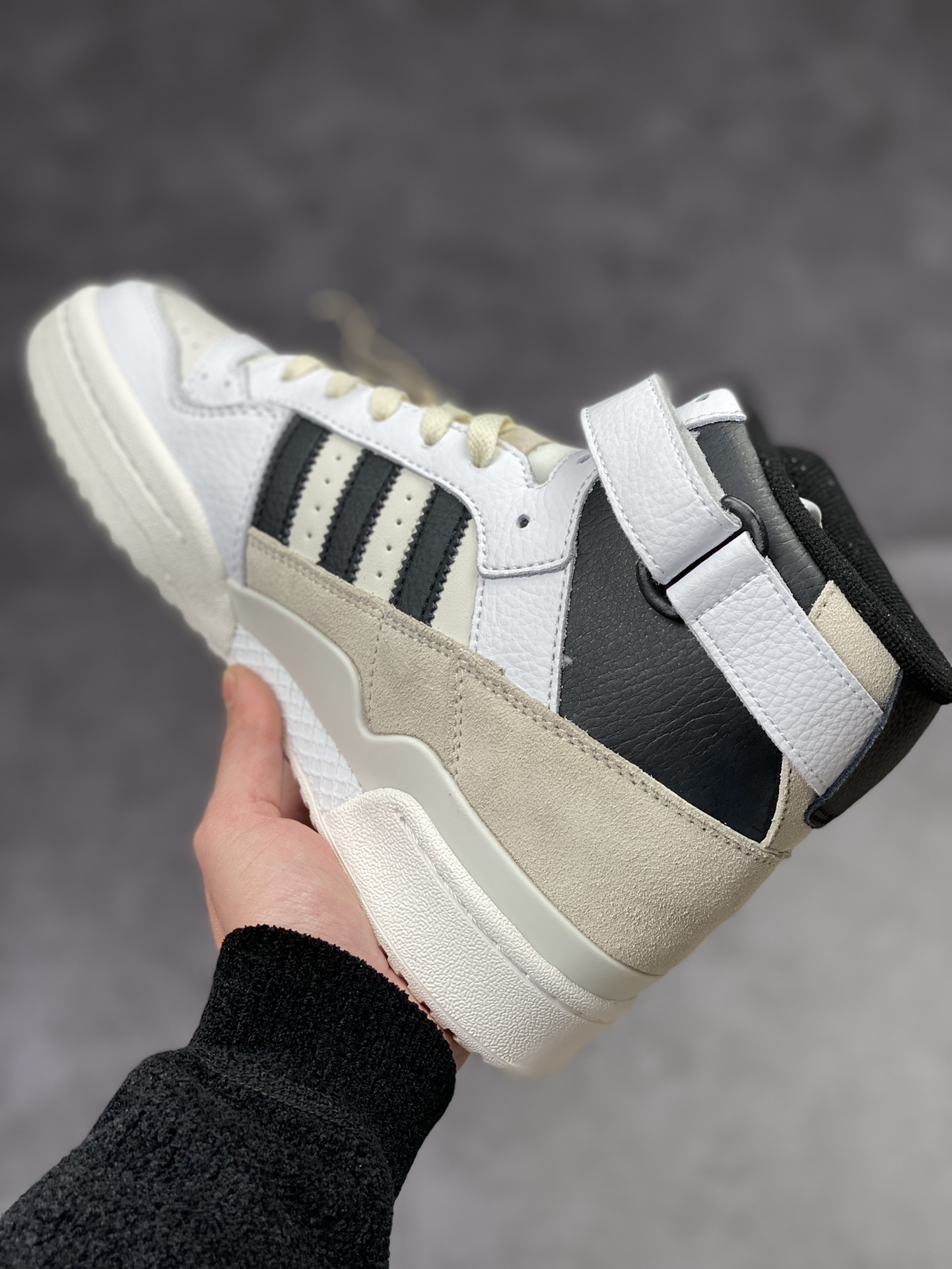 260 海外渠道版  原盒原标 Adidas Forum 84 HIGH三叶草高帮 GY5847