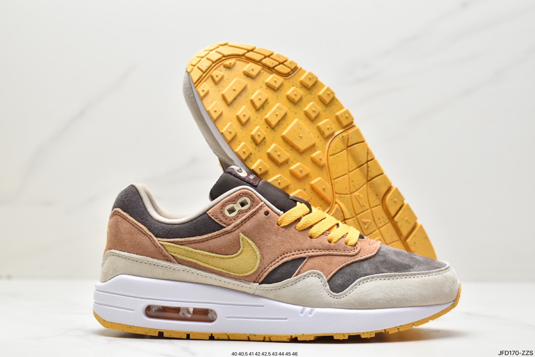 170 Nike Air Max 1 PRM 低帮复古百搭休闲运动慢跑鞋 DZ0482-200