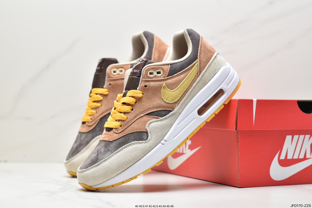 170 Nike Air Max 1 PRM 低帮复古百搭休闲运动慢跑鞋 DZ0482-200