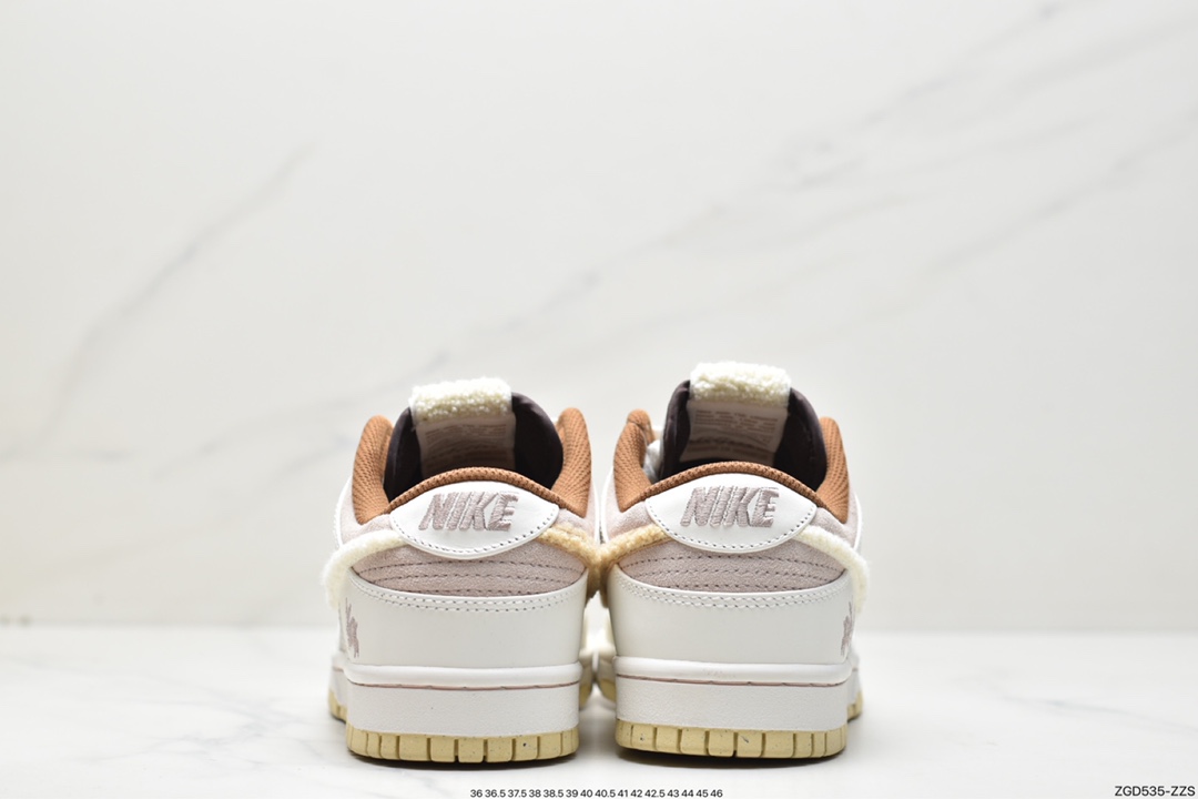 Nike SB Dunk Low ”Year of the Rabbit” dunk series low-top casual sports skateboard shoes ”Light Brown Beige White Spike Rabbit” FD4203-211